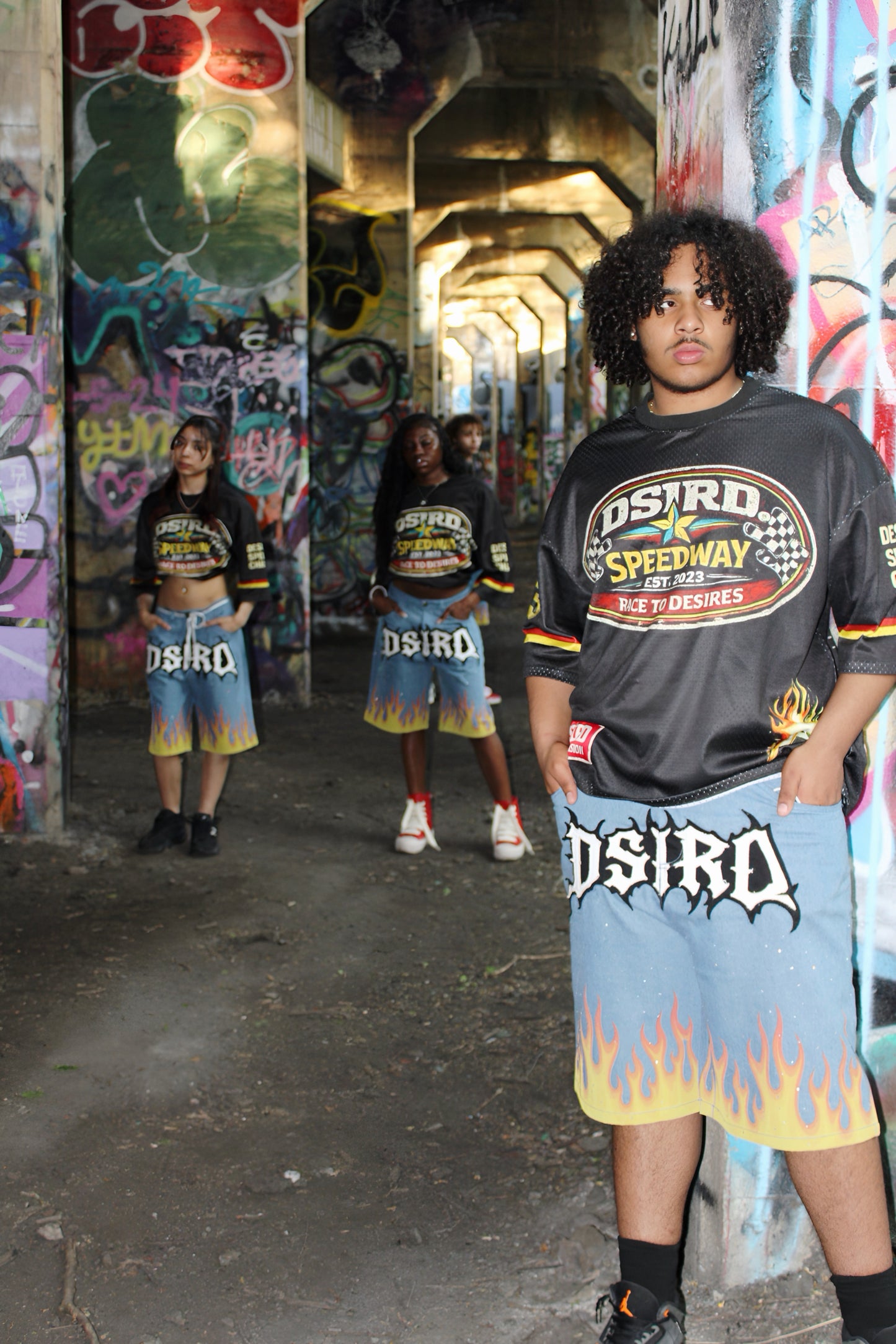 DSIRD FLAME JORTS